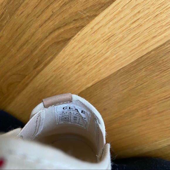 CLAE Porter shoe in eggnog organic canvas - Picture 3 of 4